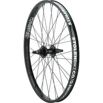 Stolen Rampage Rear Wheel - 24", 14 x 110mm, Rim Brake, Cassette, Black, Clincher - Reggies BMX