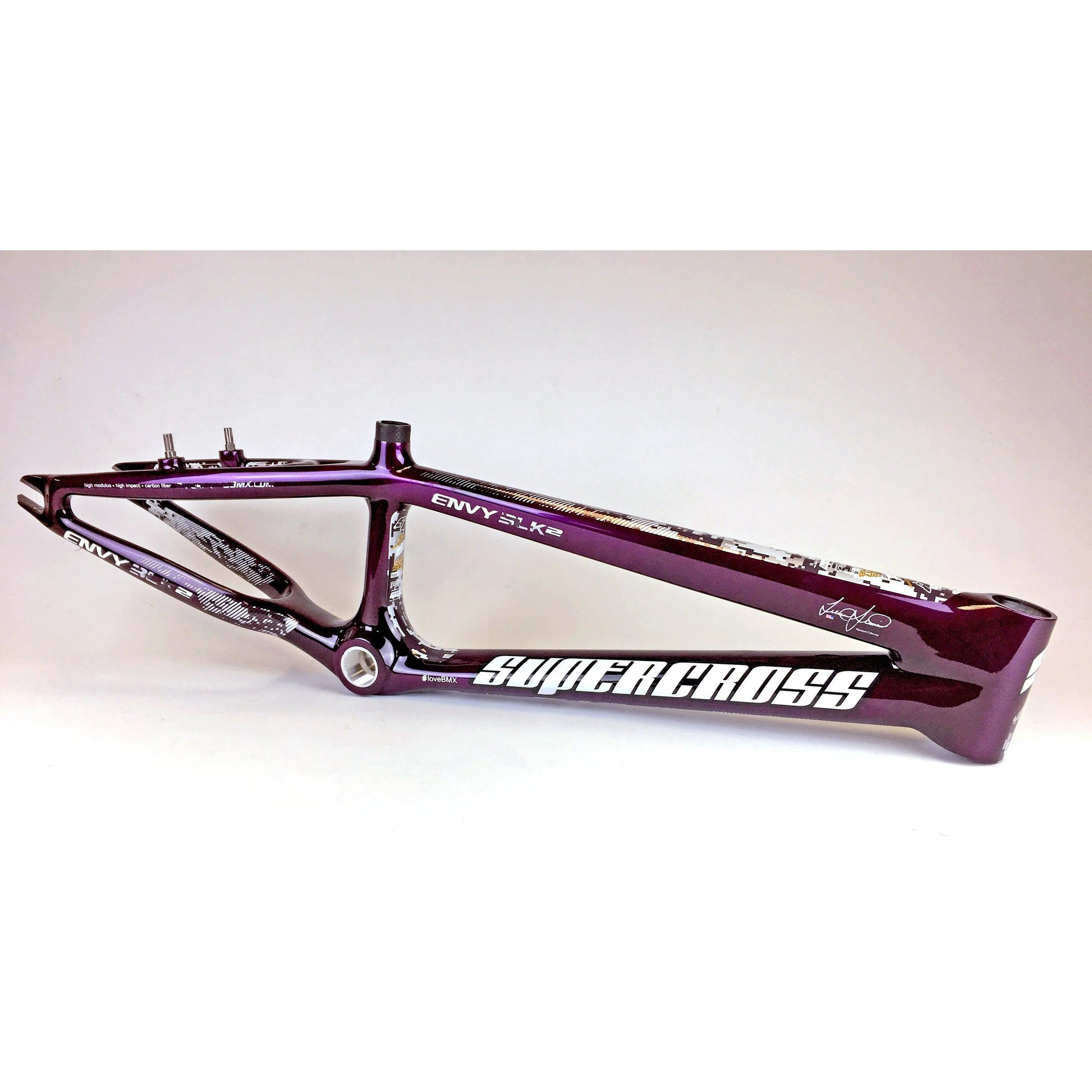 Supercross BMX ENVY BLK 2 Pro Cruiser 24" Carbon Fiber BMX Race Frame - Reggies BMX