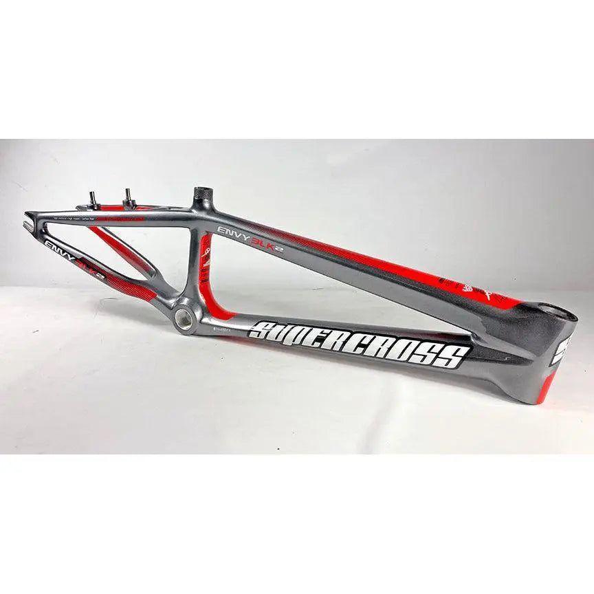 Supercross BMX Frame ENVY BLK 2 - Carbon Fiber BMX Race Frame - Reggies BMX