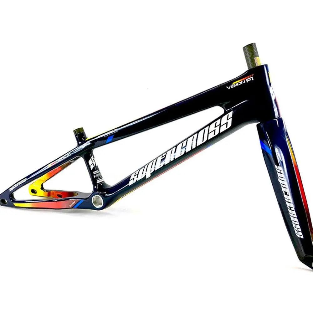 Supercross BMX Frame Vision F1 - Carbon Fiber Racing Chassis - Reggies BMX