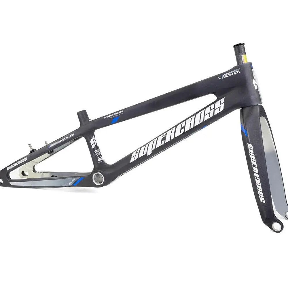 Supercross BMX Frame Vision F1 - Carbon Fiber Racing Chassis - Reggies BMX