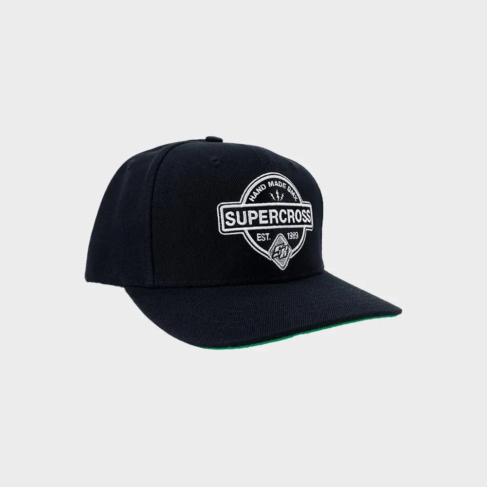 Supercross BMX Hat Hand Made Snapback Hat - Reggies BMX