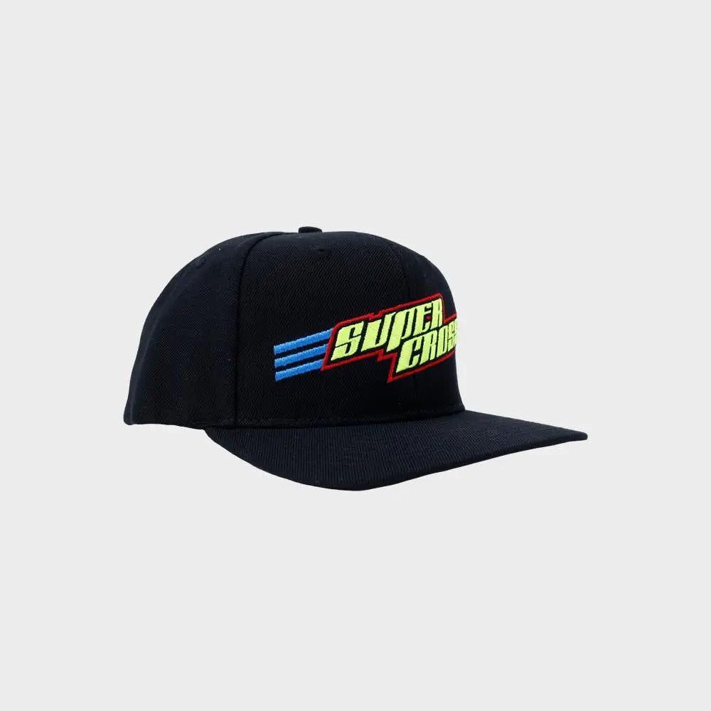 Supercross BMX Hat Stacked Logo Premium Snapback Hat - Reggies BMX