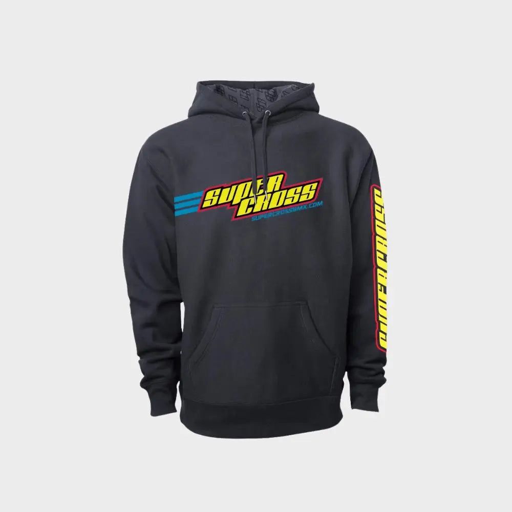 Supercross BMX Hoodie Stacked Pullover - Reggies BMX