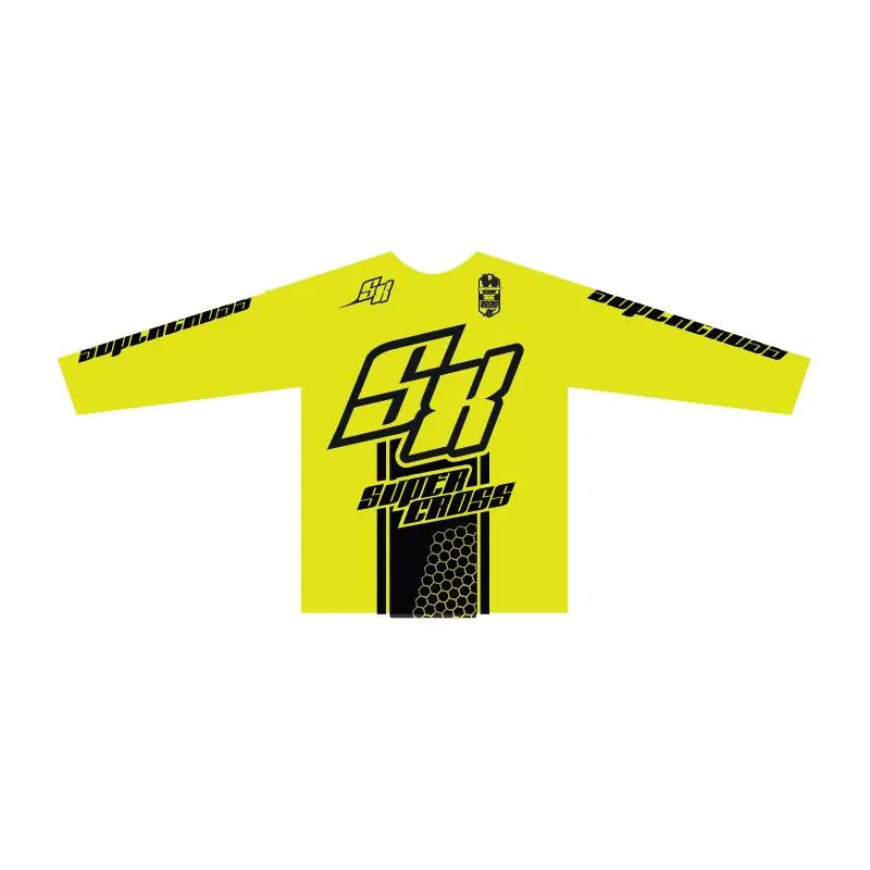 Supercross BMX Jersey Long Sleeve Practice Style T-Shirt - Reggies BMX