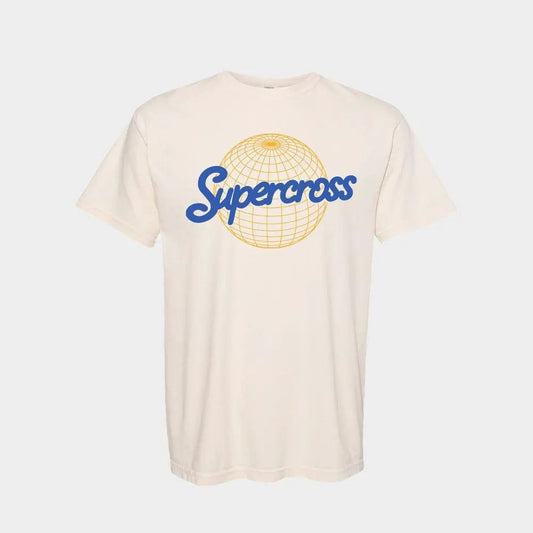 Supercross BMX Shirt Blue Global T-Shirt - Reggies BMX