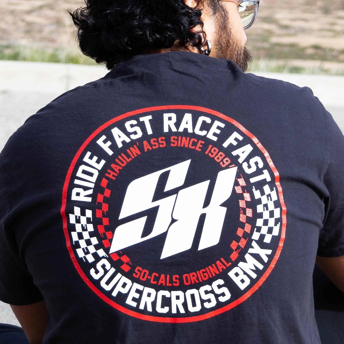 Supercross BMX Shirt Speed Checks T-Shirt - Reggies BMX