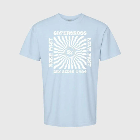 Supercross BMX Shirt Trippy T-Shirt - Reggies BMX