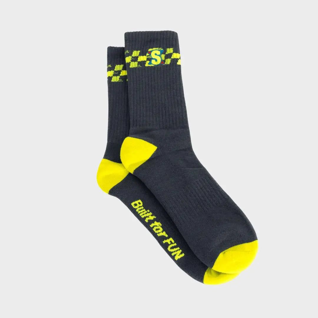 Supercross BMX Socks Riding Fast Haul Ass Ass Socks - Reggies BMX