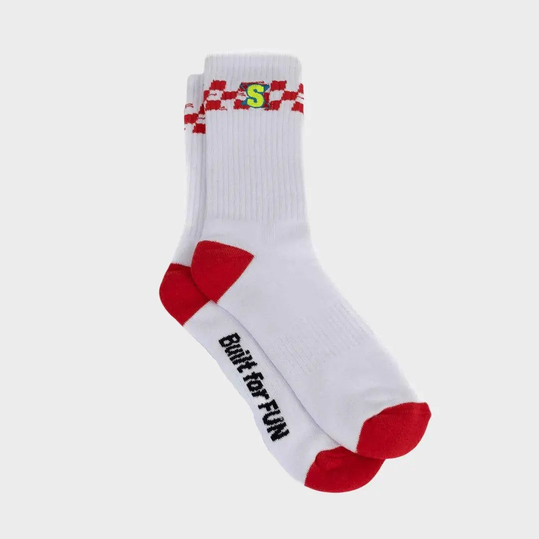 Supercross BMX Socks Riding Fast Haul Ass Ass Socks - Reggies BMX