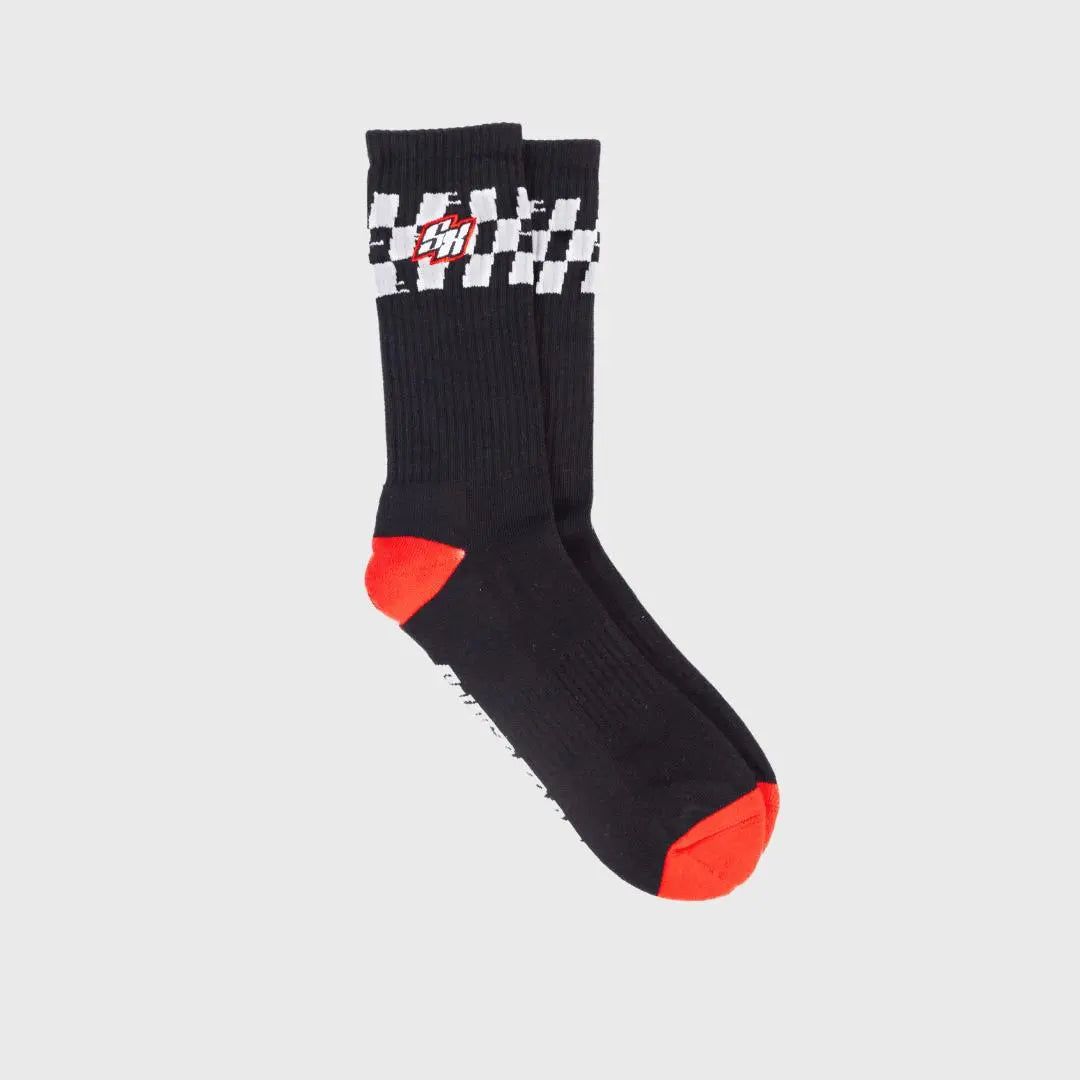 Supercross BMX Socks Speed Checks Socks - Reggies BMX