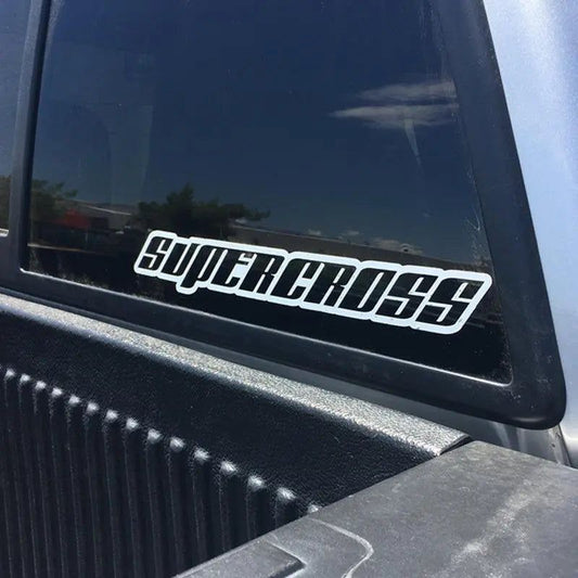 Supercross BMX | Die Cut Window Decal - Reggies BMX