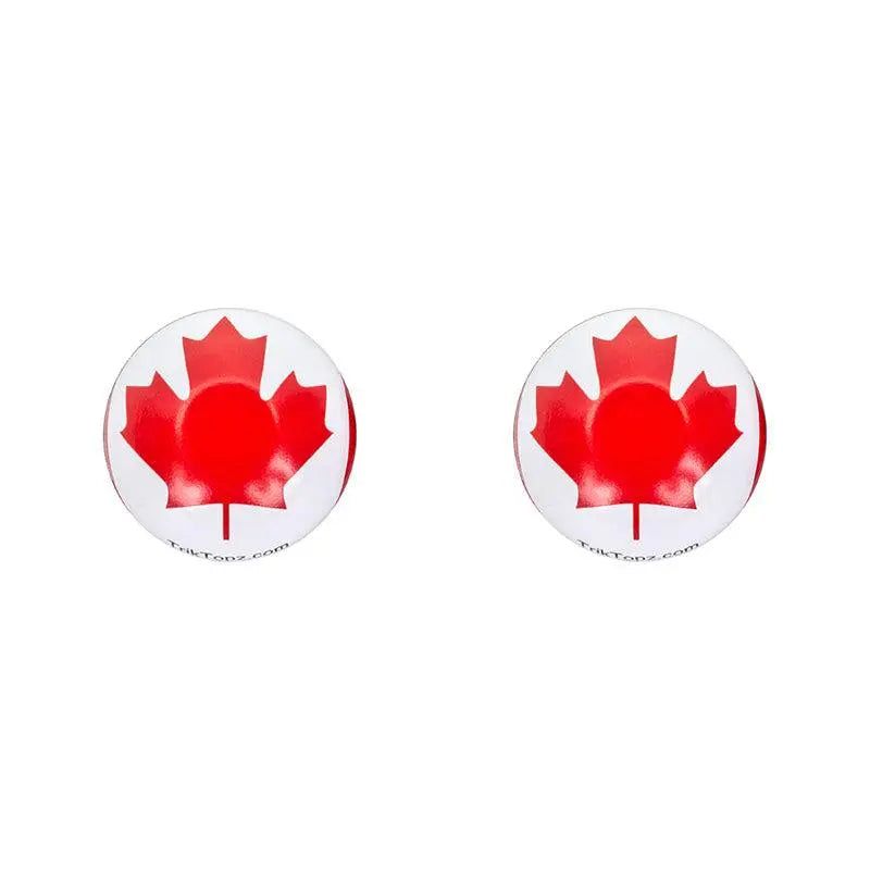 Tricktopz Flag Valve Caps - Reggies BMX