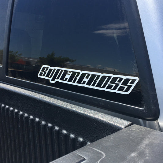 Supercross BMX | Die Cut Window Decal