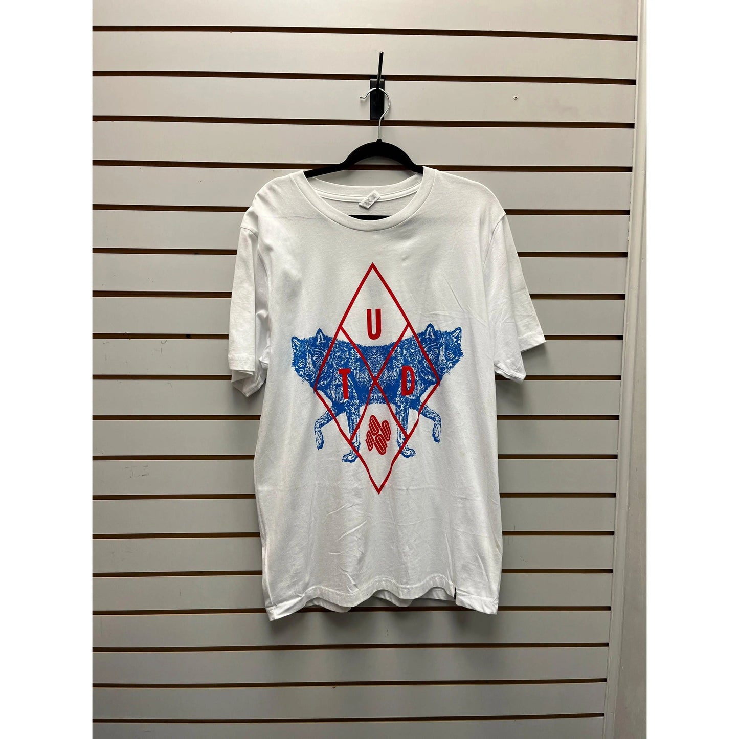 United UTD Wolf Tshirt White XL - Reggies BMX