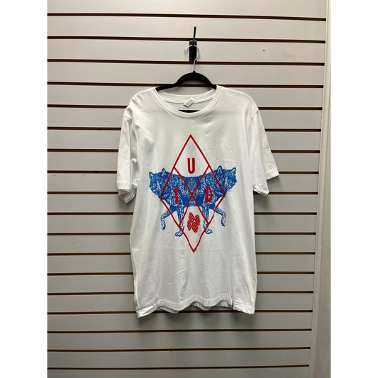 United UTD Wolf Tshirt White XL - Reggies BMX