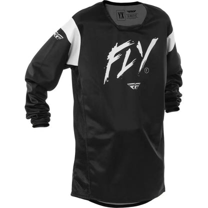 (WPS IS VENDOR) Fly Racing Jersey Kinetic Stoke Youth Bicycle 2025 Fly Racing