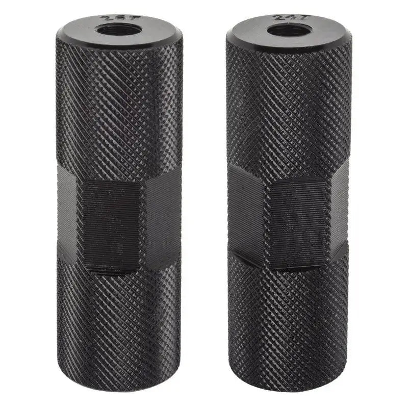 Black Ops Axle Pegs Knurled - Reggies BMX