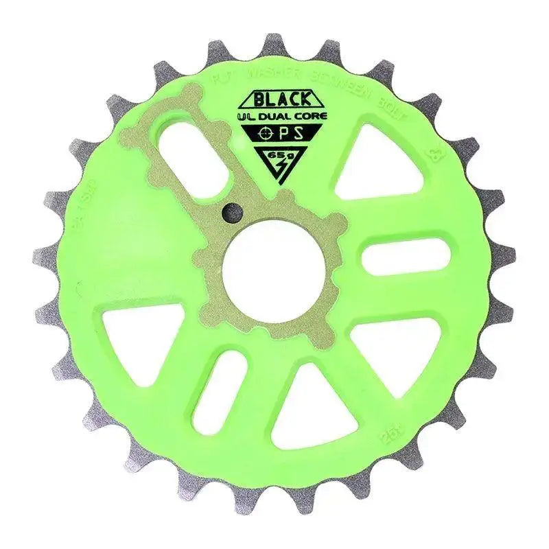 Black Ops Chainring Sprocket Micro Drive Dual Core UL - Reggies BMX