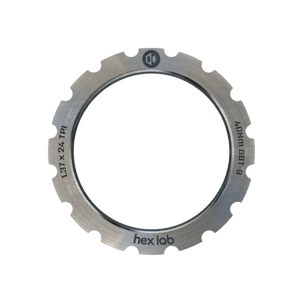 Box Hex Lab Titanium Lock Ring - Reggies BMX