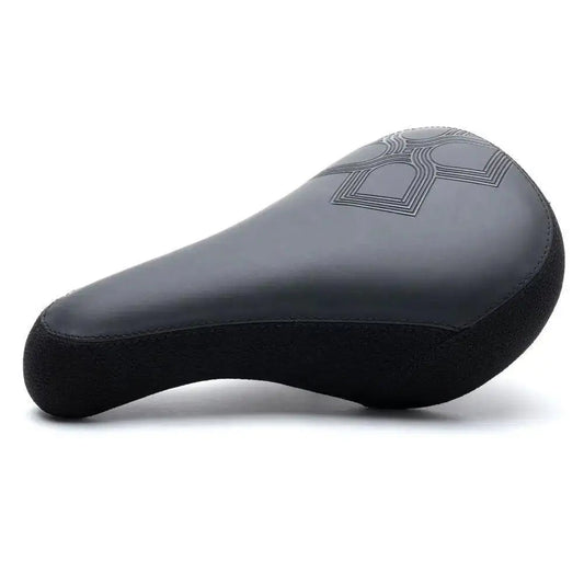 Duo Brand Seat Monotripe Stealth Pivotal Black - Reggies BMX