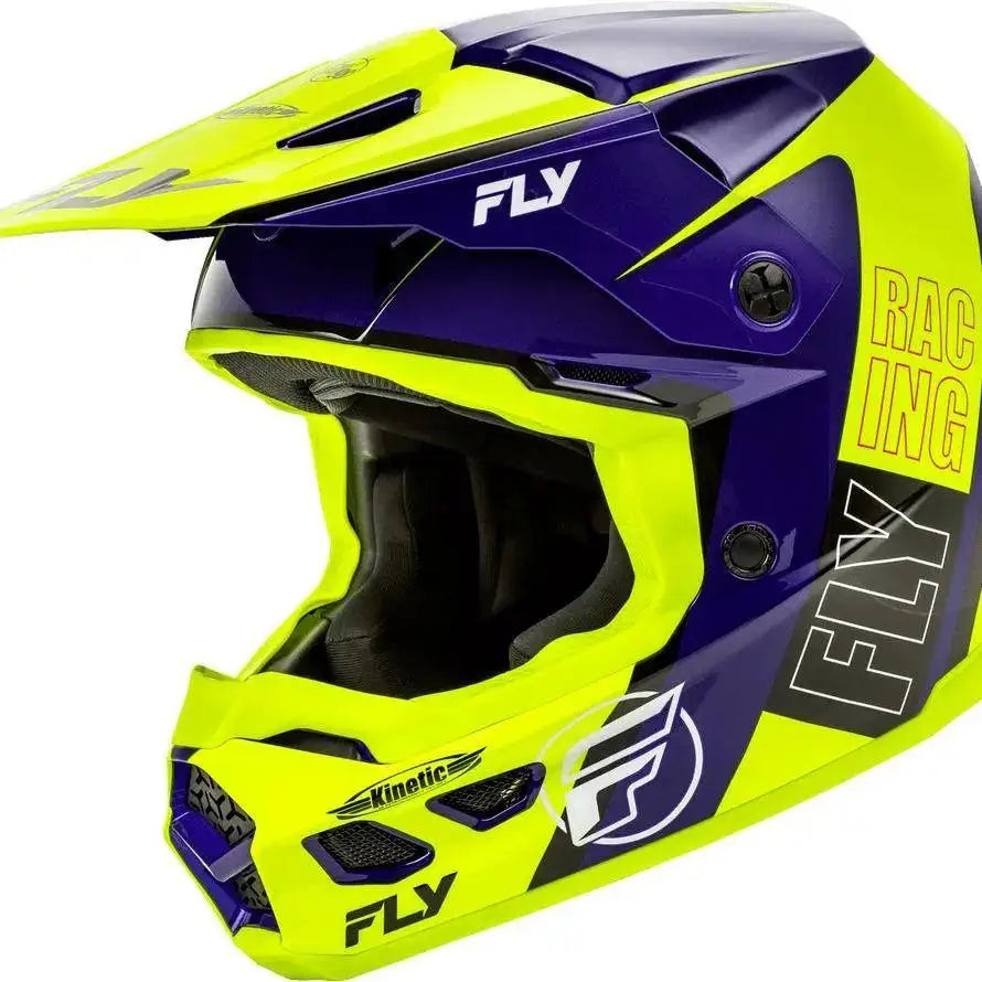 Fly Racing Helmet Full Face Kinetic Vision (2025) - Reggies BMX