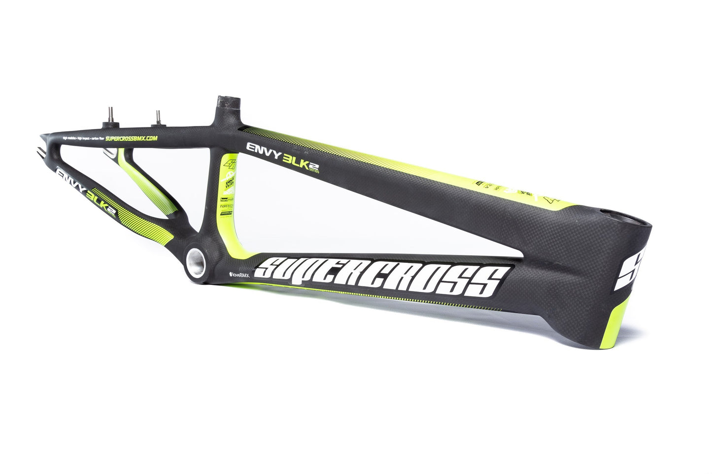 Cuadro BMX Supercross ENVY BLK 2 - Cuadro de carreras BMX de fibra de carbono 