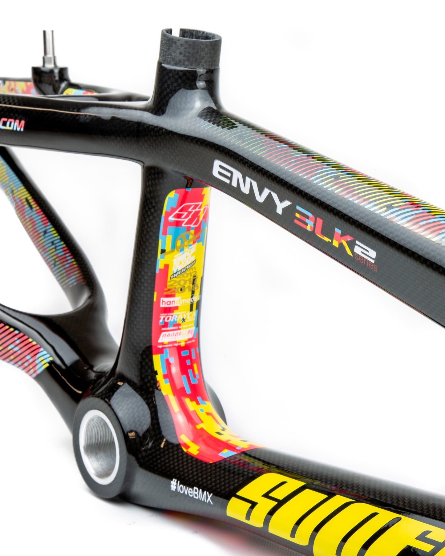 Cuadro BMX Supercross ENVY BLK 2 - Cuadro de carreras BMX de fibra de carbono 