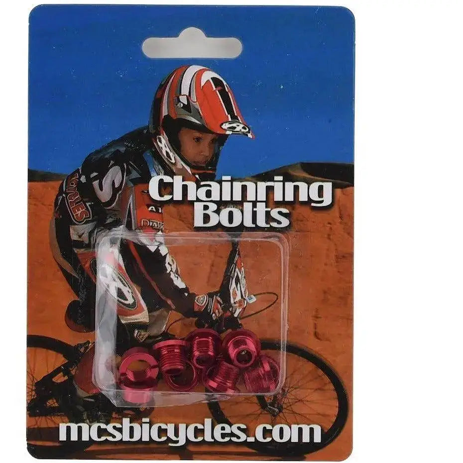 MCS Alloy Short Chainring Bolts - Reggies BMX