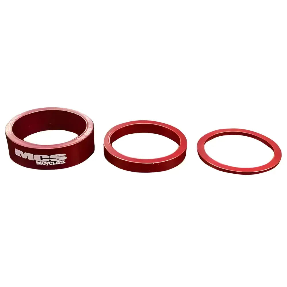 MCS Aluminum 1-1/8" Headset Spacers - Reggies BMX