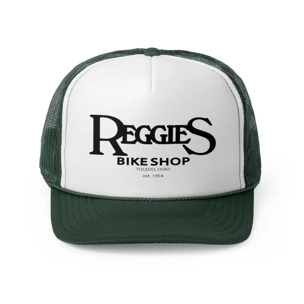 Reggies Bike Shop Trucker Hat Printify