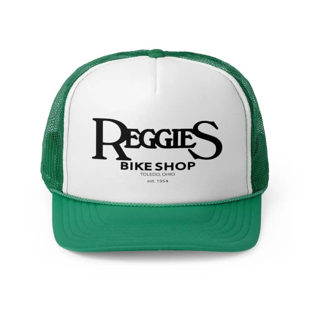 Reggies Bike Shop Trucker Hat Printify