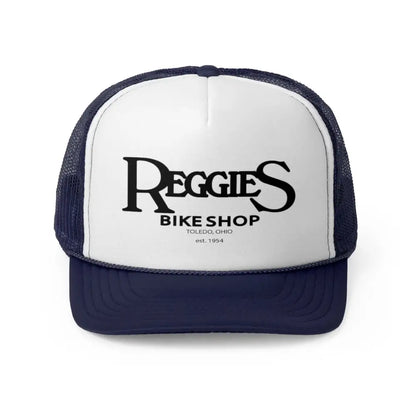 Reggies Bike Shop Trucker Hat Printify