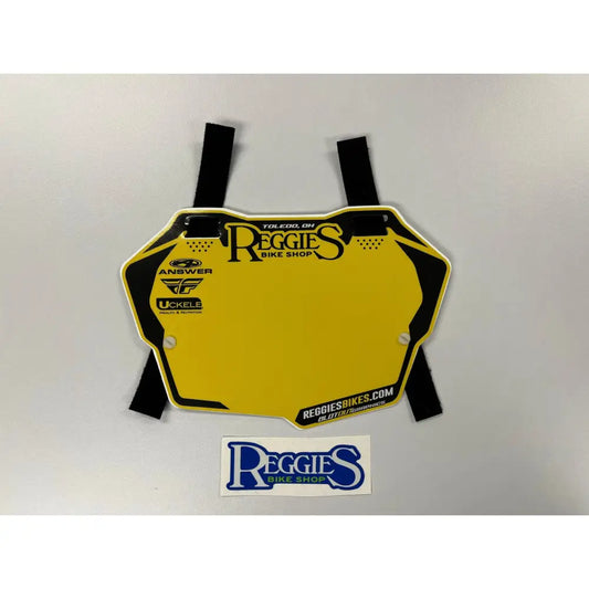 Reggie's BMX 2019 Mini Plates (Gold Backing) - Reggies BMX