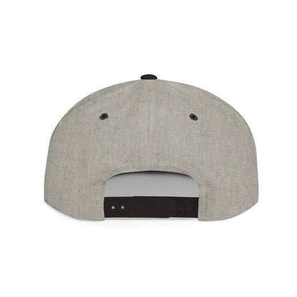 Reggies Bike Shop Flat Bill Snapback Hat Printify