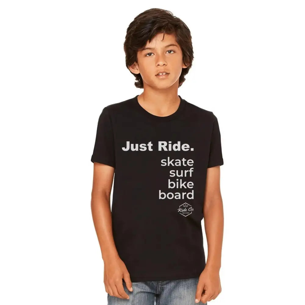 Ride Co. Just Ride. Youth Tee - Reggies BMX