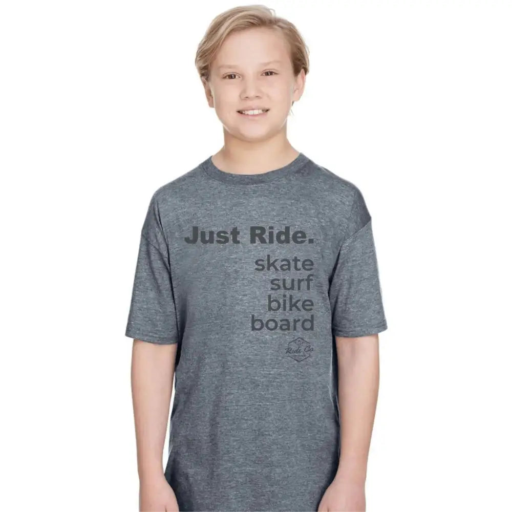 Ride Co. Just Ride. Youth Tee - Reggies BMX