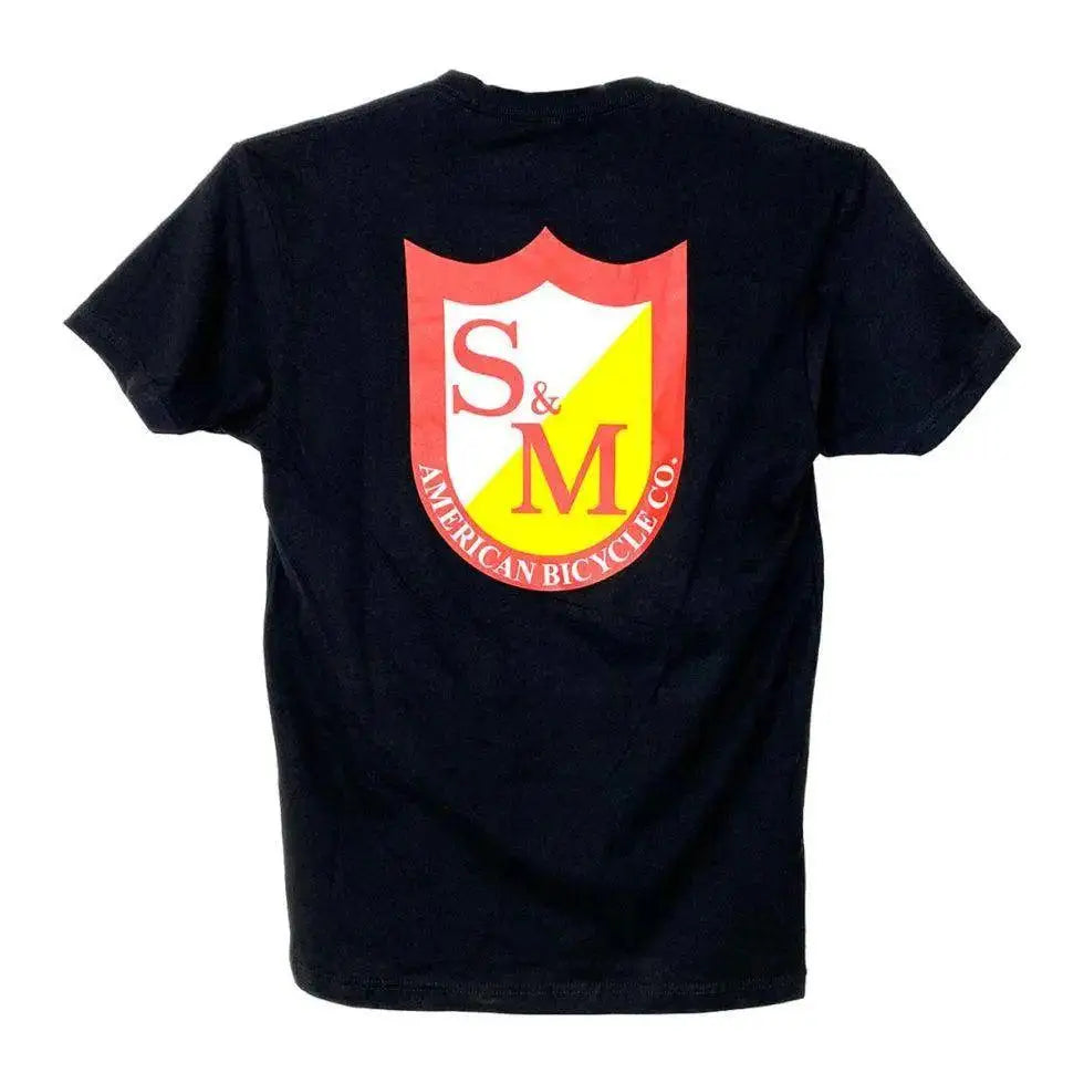 S&M T-Shirt Classic Shield - Reggies BMX