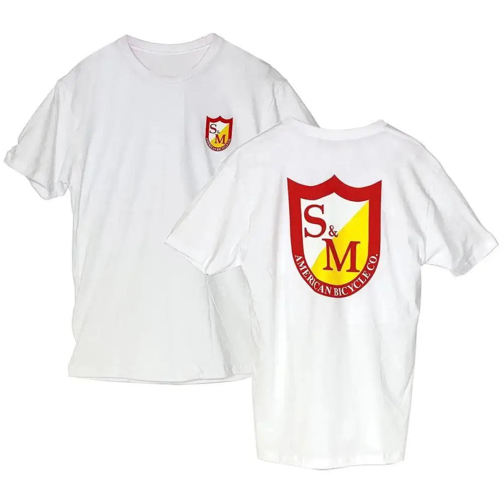 S&M T-Shirt Classic Shield - Reggies BMX