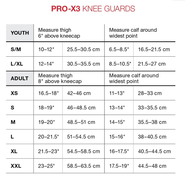 G-Form Pro X3 Knieschützer