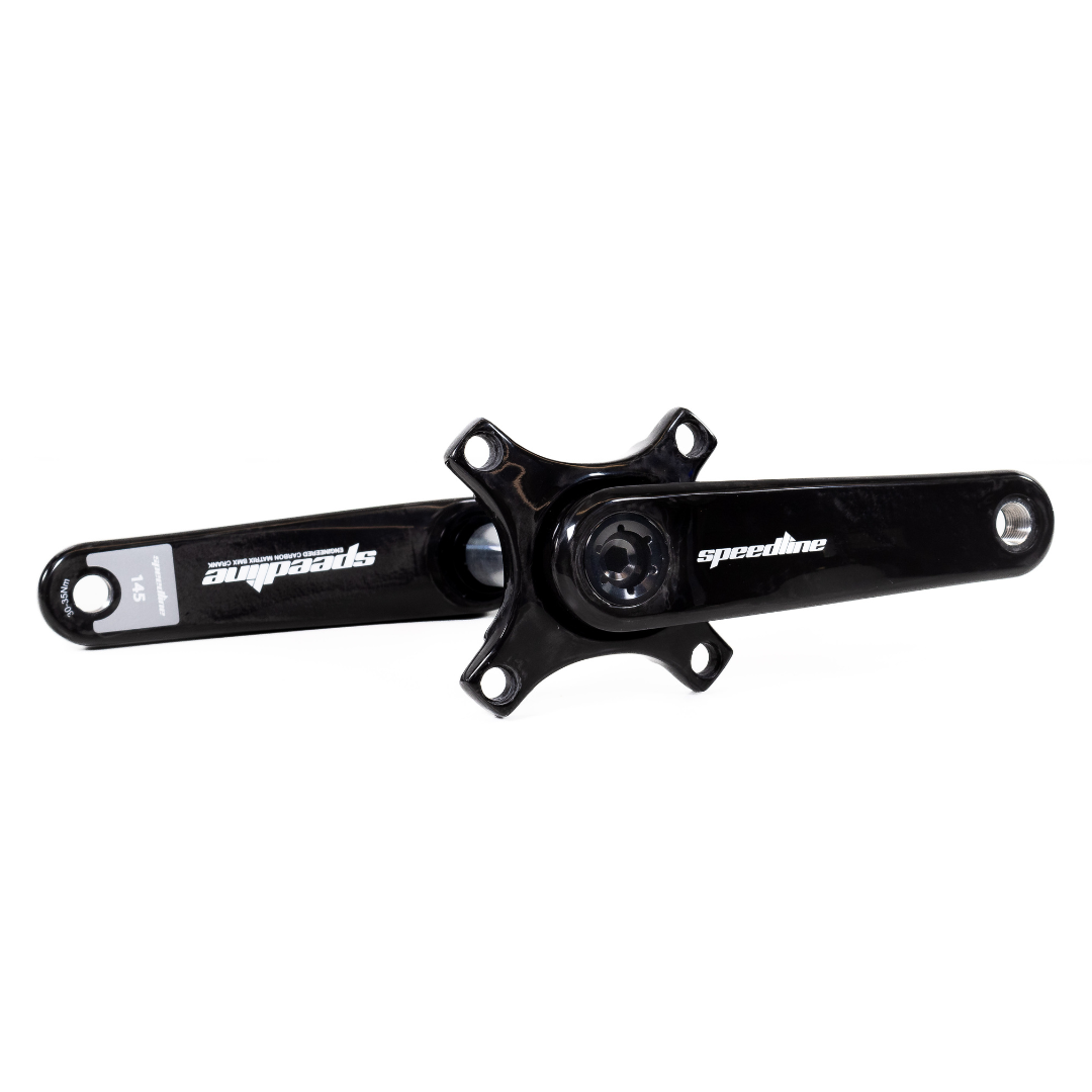 Speedline Parts Cranks Mini Carbon Hollow Carbon Fiber BMX Race Cranks