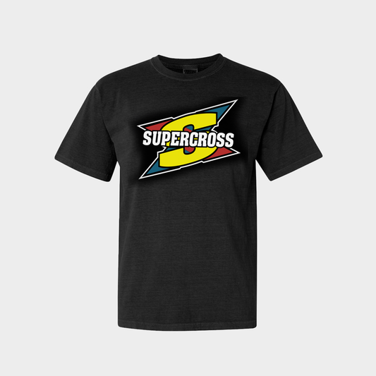 Supercross BMX Shirt 1995 Slant Logo T-Shirt