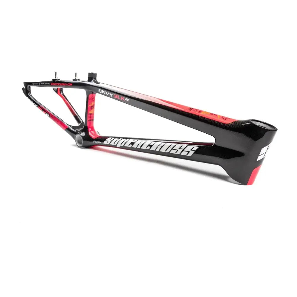 Supercross BMX Frame ENVY BLK 2 - Carbon Fiber BMX Race Frame - Reggies BMX