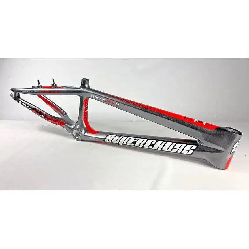 Supercross BMX Frame ENVY BLK 2 - Carbon Fiber BMX Race Frame - Reggies BMX