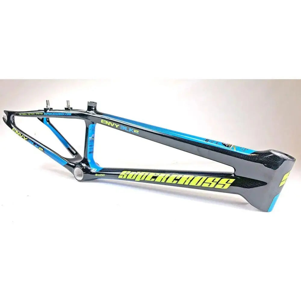 Supercross BMX Frame ENVY BLK 2 - Carbon Fiber BMX Race Frame - Reggies BMX