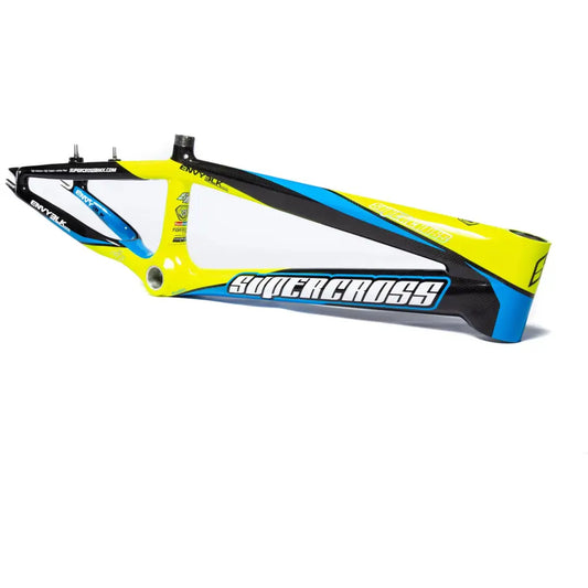 Supercross BMX Frame ENVY BLK Carbon Fiber Bmx Race Frame - Reggies BMX