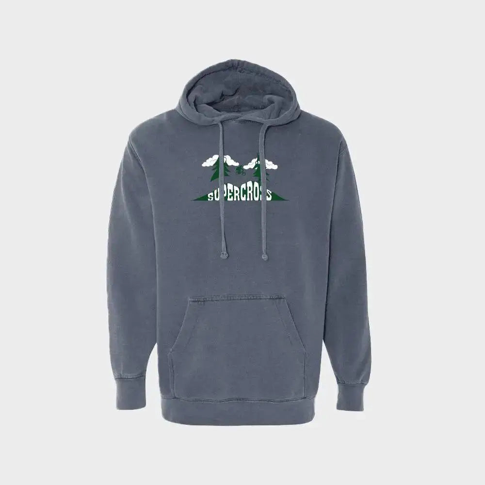 Supercross BMX Hoodie Mountains Forest - Reggies BMX