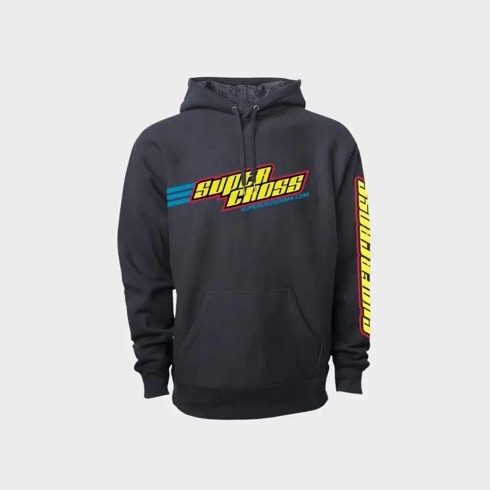 Supercross BMX Hoodie Stacked Pullover - Reggies BMX