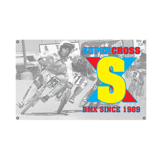 Supercross BMX |  Retro 3x5 Flag Banner