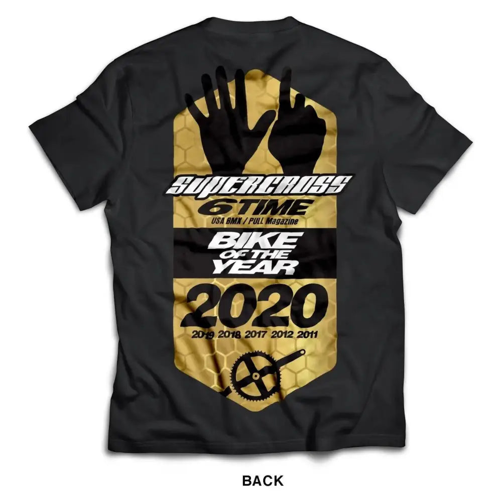 Supercross BMX Shirt 6 Time Bike of the Year Shirt - Reggies BMX